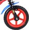 Volare Spiderman - Kinderfiets - 12 inch - Rood - Massieve EVA banden - Zijwielen