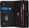 iMoshion Hoesje Geschikt voor iPhone SE (2022) / SE (2020) / 8 / 7 / 6s / 6 Hoesje Met Pasjeshouder - iMoshion 2-in-1 Wallet Bookcase - Zwart