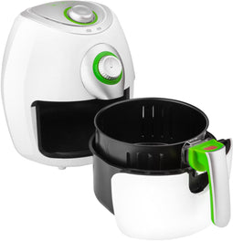 Sencor SFR 3220WH - Low fat fryer - 2,6 l - 1500 W - Groen Wit