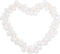 vidaXL - Kerstslinger - ballen - 175 - cm - polystyreen - wit