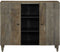 vidaXL - Dressoir - 90x33x75 - cm - massief - mangohout