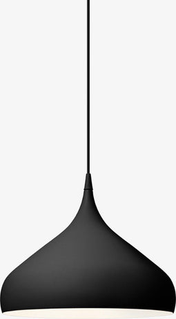 &tradition Spinning hanglamp 42 cm mat zwart