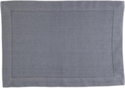 Linen&More Placemats 35x50 cm 4 Stuks Indi Grey