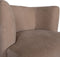 PTMD Fauteuil Damin Sand Linen Velvet Look