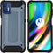 iMoshion Hoesje Geschikt voor Motorola Moto G9 Plus Hoesje - iMoshion Rugged Xtreme Backcover - Donkerblauw