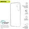 Muvit for Change Galaxy A16 - Telefoonhoes - Bescherming tegen krassen en slijtvast - Transparant