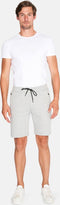 Mario Russo Pique Short - Comfortabele casual short - Grijs Melange