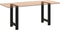 vidaXL - Salontafelpoten - 2 - st - 50x(72-73) - cm - staal - zwart