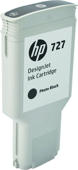 HP 727 - DesignJet fotoinktcartridge - sneldrogend en veegvast - zwart (300 ml)