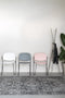 ANLI STYLE ARMCHAIR STACKS WHITE