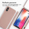 iMoshion Hoesje Geschikt voor iPhone X / Xs Hoesje Met Koord - iMoshion Siliconen hoesje met koord - roze