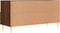 vidaXL - Tv-meubel - 102x36x50 - cm - bewerkt - hout - bruin - eikenkleur