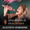 Lenco BMC-090 - Karaoke Microfoon - Bluetooth met Speaker en Lichteffecten - Roze