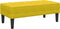 vidaXL - Ligzetel - Geel - 113x57x39 - cm - Velours