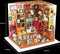 Robotime modelbouw Miniatuur bouwpakket Sam's Study hout/papier/kunststof - 190mm hoog x 225mm breed x 185mm diep - met lampje