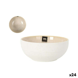 Kom La Mediterránea Calobra Beige Ø 15,5 cm (24 Stuks)