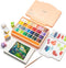 HIMI - Gouache - set van 48 kleuren 12g - Twin split cups (set van 48)