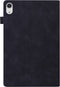 Lunso - Geschikt voor iPad 10 (2022) - Luxe Bookcase hoes - Zwart