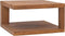 vidaXL - Salontafel - 65x65x33 - cm - massief - teakhout