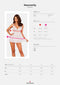 OBSESSIVE CHEMISE | Obsessive - Heavenlly Babydoll and Thong Xl/xxl