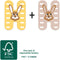 Small Foot - Houten Dieren Kinderletter - H