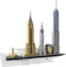 LEGO Architecture - New York City (21028) - Skyline model - 26 cm hoog