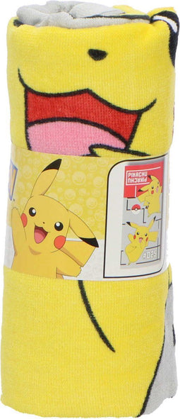 Pokemon Strandlaken Icon - 70x140 - 100% Katoen - Multicolor - Dekbedovertrek kinderen