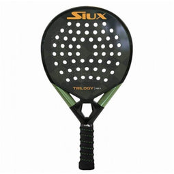 Siux Trilogy Pro 5 - Padelracket - 40K Carbon - Rond - Zwart/Groen