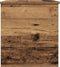 vidaXL - Opslagbox - met - Deksel - Oud - Hout - 60x42x46 - cm - Engineered - Hout