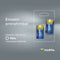 Varta 4920 - Oplaadbare batterij LR20 1,5 V - Set van 4
