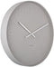 Karlsson Mr. Grey - Wandklok - Ø51cm - Grijs