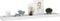 vidaXL - Wandschappen - 4 - st - Loggia - 80x15x4 - cm - MDF - wit