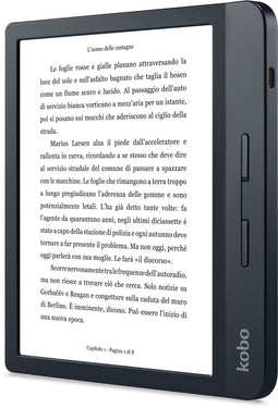 Kobo Libra H2O - E-reader - 7 inch - Waterdicht - Zwart