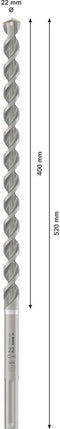 Bosch 2 608 685 867 - SDS max-4 boor - 4-snijkop voor beton