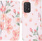 iMoshion Hoesje Geschikt voor Samsung Galaxy A72 Hoesje Met Pasjeshouder - iMoshion Design Softcase Bookcase - Meerkleurig / Blossom Watercolor