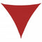 vidaXL - Zonnezeil - 160 - g/m² - 5x5x5 - m - HDPE - rood