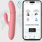 Svakom - Mora Neo - Interactieve Rabbit Vibrator met stotende kralen-ring - App Control - Roze