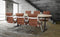 T-poot ovale vergadertafel Quick 240x120cm bladkleur Speciale Kleur framekleur Aluminium (RAL9006)
