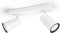 Philips Paisley - opbouwspot - 2-lichts - wit (2 stuks)