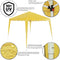 Casaria Vouwpaviljoen. party tent Capri - Popup geel 3x3m