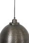 Light & Living Hanglamp KYLIE - donker ruw nikkel - M