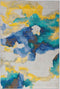 CEYHAN - Laagpolig vloerkleed - Donkerblauw - 160 x 230 cm - Polyester