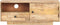 vidaXL - Tv-meubel - 90x30x35 - cm - massief - mangohout