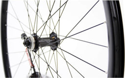 Roland voorwiel 28 HB-M6000 disc cl Dutch 19 zwart RVS spk