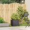 vidaXL - Plantenbak - 40x40x40 - cm - koudgewalst - staal - zwart