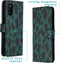 iMoshion Hoesje Geschikt voor Samsung Galaxy A41 Hoesje Met Pasjeshouder - iMoshion Design Softcase Bookcase - Zwart / Meerkleurig / Groen / Green Leopard