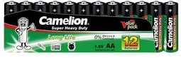 Camelion R6P-SP12G - Wegwerpbatterij AA - Zinkchloride 1220mAh - Multi-color