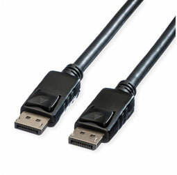 Roline 11045986 - DisplayPort v1.2 kabel - 4K@60Hz - Zwart