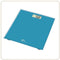 Elektronische personenweegschaal - LITTLE BALANCE - max. 160 kg - blad van gehard glas - turquoise kleur