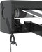 vidaXL - Luifel - uittrekbaar - 3x2,5 - m - stof - en - aluminium - antraciet - en - wit